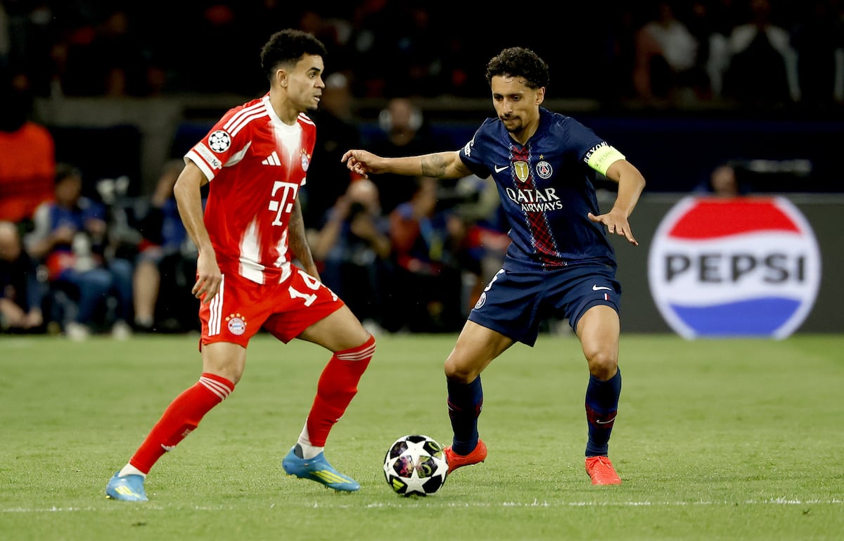 Luis Díaz deslumbra: gol clave y participación decisiva en el Bayern-PSG que dejó asombrado a Luis Enrique
