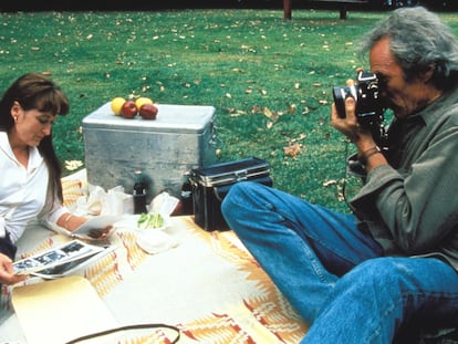 Los actores Clint Eastwood y Meryl Streep en una escena de la película 'Los puentes de Madison'.
