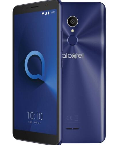 El diseño del Alcatel 3C con pantalla de 18:9 es sobresaliente