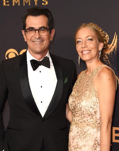 Ty Burrell (Modern Family) y Holly Burrell.