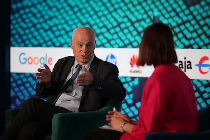 José Manuel Campa, presidente de la Autoridad Bancaria Europea, durante su intervención en la segunda jornada del Foro Económico CREO 2025.