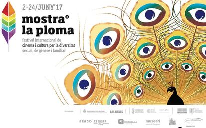 Cartel del Festival de Cine y Cultura La Ploma de Valencia.