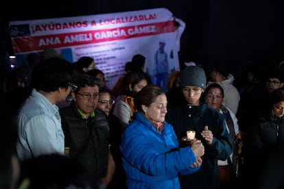 En la zona del Ajusco se desplegaron brigadas operativas y binomios caninos. 