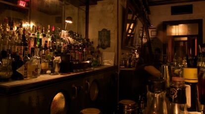 Bar Delmano Hotel, en Williamsburg (Brooklyn).