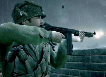 Fotograma de <i>Call of Duty, World at war,</i> uno de los títulos preferidos.