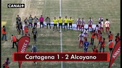 Cartagena, 1- Alcoyano,2