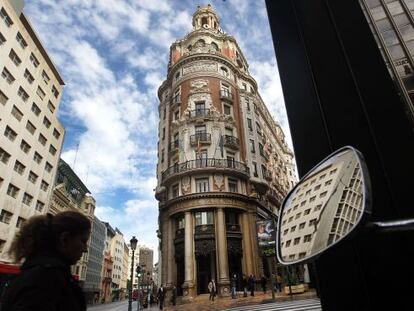 Sede histórica del antiguo Banco de Valencia, ahora propiedad de Caixabank.