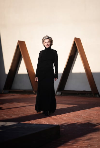 Miriam Quevedo, en su casa de Vallromanes, en Barcelona.