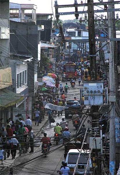 Quibdó, capital del departamento de Chocó, donde conviven desplazados, reinsertados, <b><i>narcos</b></i> y explotadores de las riquezas de la región.