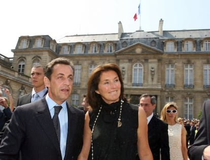 Nicolas Sarkozy y su exmujer, Cecilia, en una imagen de 2006.