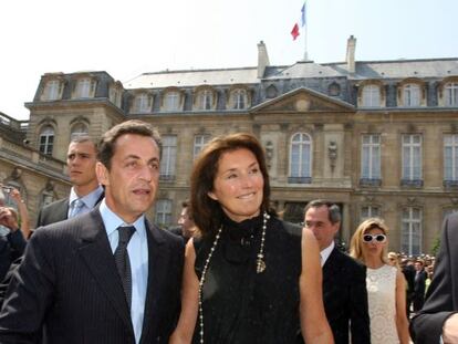 Nicolas Sarkozy y su exmujer, Cecilia, en una imagen de 2006.