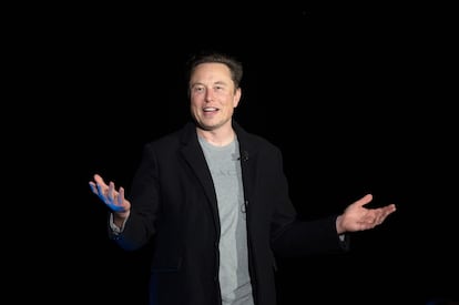 El propietario de X, Elon Musk. 