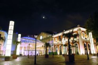 El grupo participó en la impermeabilización de la cubierta del centro comercial de Príncipe Pío, en Madrid.