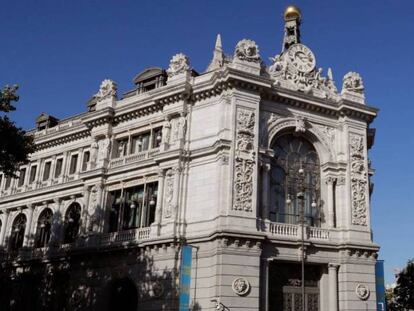 Sede del Banco de España, en Madrid.