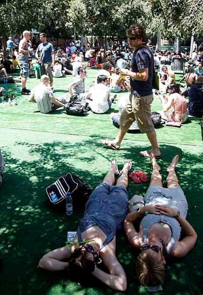 El Sónar de Día se caracterizar por que cada uno se toma el festival a su ritmo.