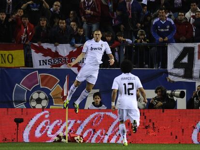 Benzema ha marcado el primer gol del encuentro. El francés continúa, de esta forma, con su buena racha goleadora. Antes ya había tenido otras ocasiones para marcar.