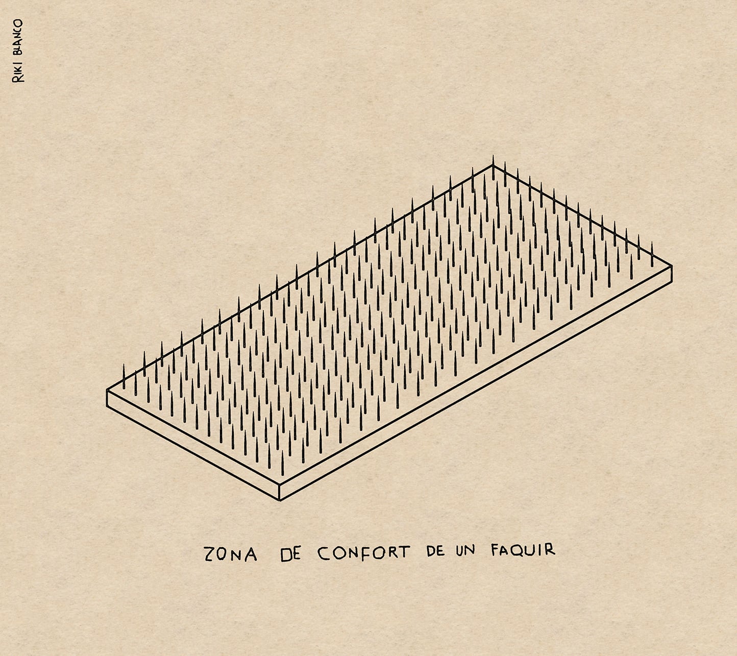 Riki Blanco: peculiar confort