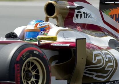 Narain Karthikeyan, en el GP de Canadá.