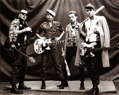 The Clash, en su época de imagen de guerrilla urbana.