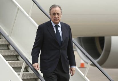 Florentino Pérez, presidente de ACS