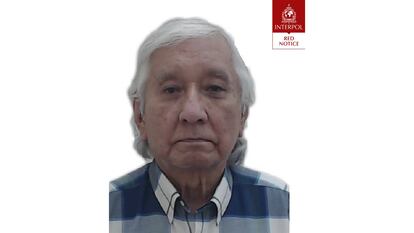 The Interpol search image of Mario Adalberto Reyes Mena.