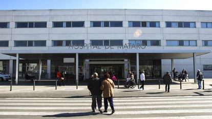 Fachada del nuevo hospital de Mataró.