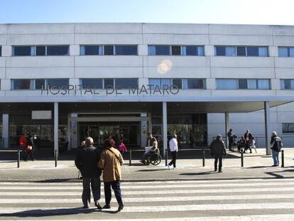 Fachada del nuevo hospital de Mataró.