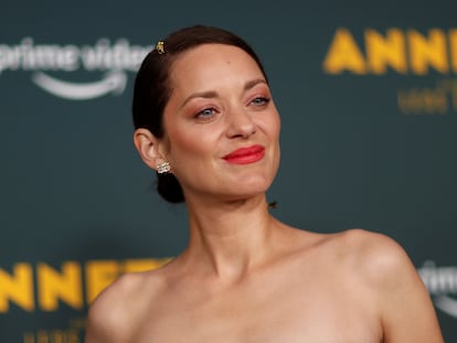 La actriz Marion Cotillard en Los Ángeles, el pasado miércoles.