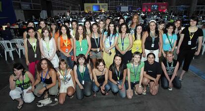 Las chicas aún son minoría en la feria de Valencia