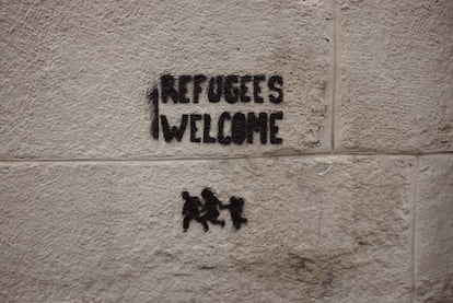 Refugees Welcome. 