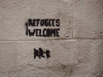 Refugees Welcome. 