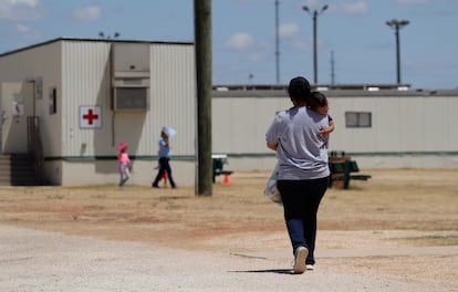 Immigration detention center in South Texas