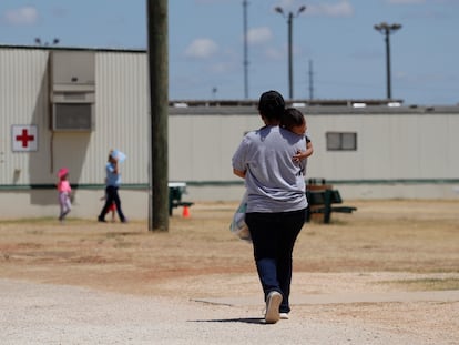 Immigration detention center in South Texas