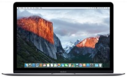 Escritorio provisional del sistema operativo Mac OS X 10 El Capitán.