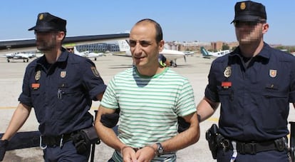 José Antonio Aranibar es trasladado por la Policía Nacional