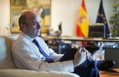 El ministre Luis de Guindos.