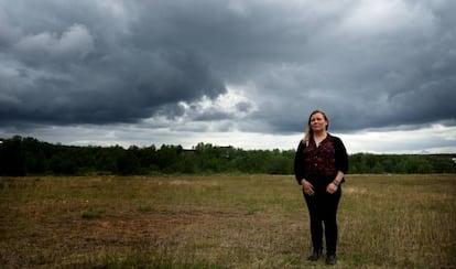 Ellen Inga Turi, una académica sami, en Koutekeino. Inga Turi cree que con más autonomía, el pueblo sami se adaptaría mejor al cambio climático.