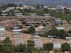 Parque fotovoltaico solar en el municipio de Flix (Tarragona)