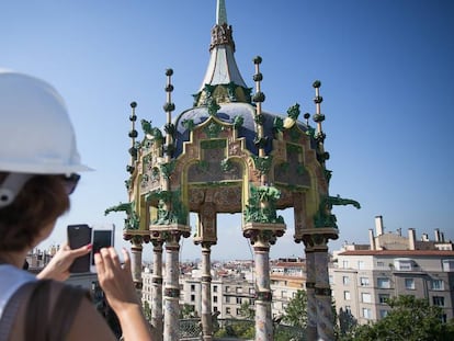 La cúpula de l'edifici.