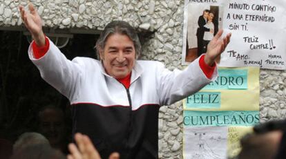 El popular cantautor argentino Sandro en una imagen del 19 de agosto de 2009.