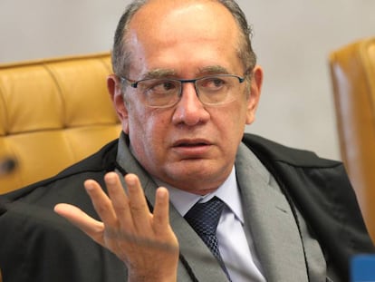 O ministro Gilmar Mendes, que relativizou o caixa 2.