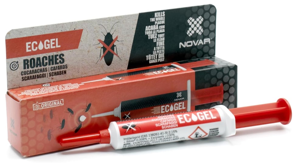 Ecogel cuenta con un práctico sistema de jeringuilla.