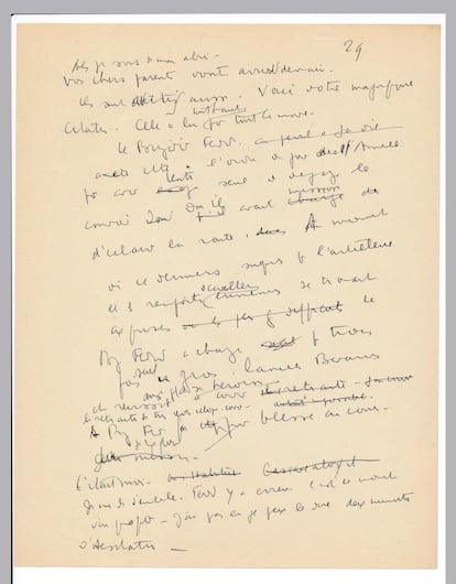 Page 29, section III of the Celine's manuscripts. 