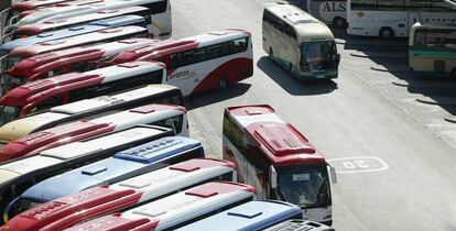 Estación Sur de Autobuses (Madrid). 