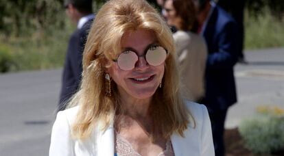 Carmen Cervera en Álava el pasado mes de junio.