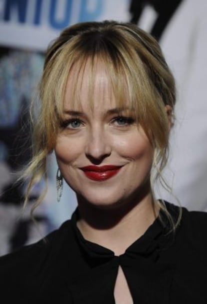 La actriz y modelo estadounidense Dakota Johnson