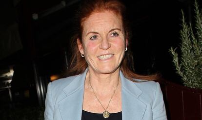 Sarah Ferguson en Londres el pasado 13 de febrero.