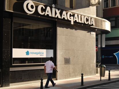 Una oficina de Caixa Galicia