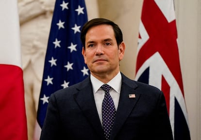 Marco Rubio el 21 de enero, en Washington DC. 