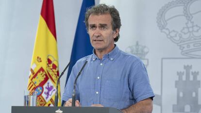 El director del Centro de Coordinación de Alertas y Emergencias Sanitarias, Fernando Simón.